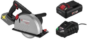 Parkside Performance®  Aku ručná kotúčová píla na kov Ppmsa 20-Li A1 + Smart akumulátor 20 V/4Ah Paps 204 A1 + Nabíjačka 20 V/4,5 A PLG 20 C3  (800010589)