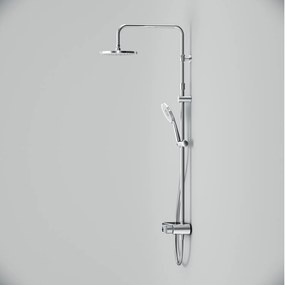 Sprchový systém AM.PM X-Joy F0785A600 s poličkovou batériou, chróm