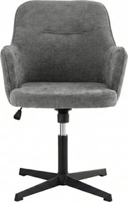 Sivé kancelárske kreslo NERIS