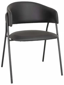 LINA ČALÚNENÁ STOLIČKA black