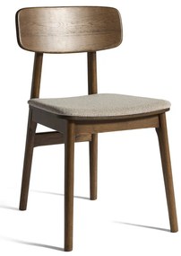 Hnedá jedálenská stolička Livo – Unique Furniture