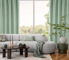 ZÁVES NA PÁSKE JULA2 140X270 CM TMAVOZELENÁ