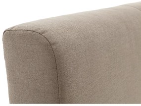 Béžová boxspring posteľ 180x200 cm Stockholm – Meise Möbel