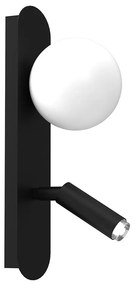 Nástenné bodové svietidlo SIRIO 2xG9/25W/230V čierna