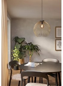 Eglo 901003 - Luster na lanku VENEZUELA 1xE27/40W/230V zlatá