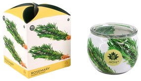 Arome Vonná sviečka v skle Rosemary, 90 g