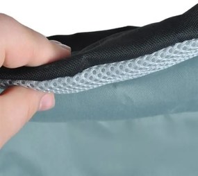 Malatec 2300 Záhradná a kempingová stolička čalúnená šedá