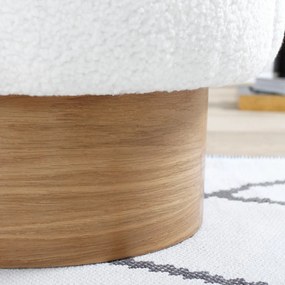 Taburet Monre Teddy White