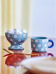 Modrá keramická detská miska ø 9 cm Nini – Bloomingville