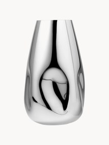 Veľká ručne fúkaná sklenená váza Mirror, V 35 cm