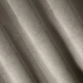 ZATEMŇOVACÍ ZÁVES NA KRÚŽKOCH PIERRE 140X250 CM TMAVOBÉŽOVÁ