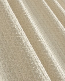 Záves so systémom FLEX (dvojité spony flex) farba produktu béžová látka zapletaná