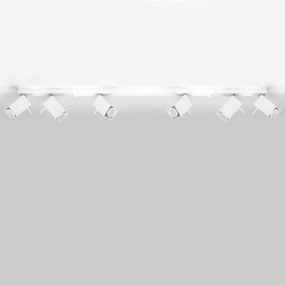 Bodové svietidlo MERIDA 6xGU10/40W/230V biela