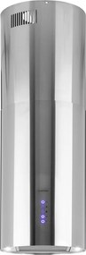 Klarstein Beretta ostrovná odsávačka Ø35 cm, odťah/recirkulácia 519 m³/h, LED, nerezová oceľ