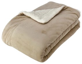 Homa hrejivá luxusná barančeková deka BIEGE 150x200 cm