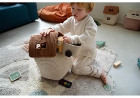 Látkové detské koše na hračky v súprave 2 ks 24x14x8 cm Truck – Lorena Canals