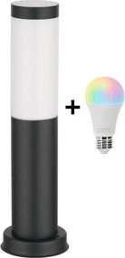 Brilagi - LED RGBW Vonkajšie svietidlo 1xE27/9W/230V 40 cm IP44 čierna