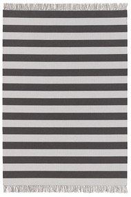 Koberec Big Stripe in/out: Sivá 80x140 cm