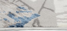 TA Koberec E464A SVETLO SIVÁ/TMAVOMODRÁ ASTHANE