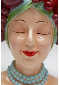 Fruity váza farebná 37cm