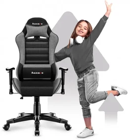 Detská herná stolička Ranger - 6.0 sivá mesh