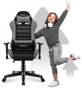 Detská herná stolička Ranger - 6.0 sivá mesh