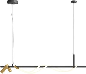 XXXLutz VISIACE SVIETIDLO, 140/150/18 cm MAYTONI - Online Only bytové doplnky - 004353013301