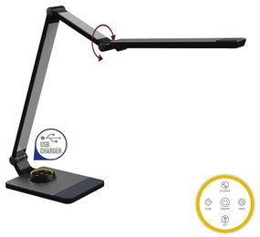 Prezent 31212 - LED Stmievateľná stolná lampa AKAN LED/10W/230V