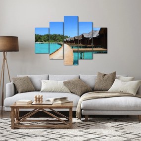 Obraz Maledivy (150x105 cm)