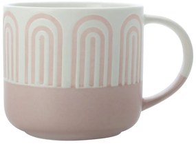 Ružový porcelánový hrnček 400 ml Arches – Maxwell &amp; Williams