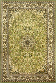 Sintelon, Kusový koberec SOLID 55 APA, 200x300, zelená, chodba / predsieň