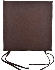 Poduška na stoličku SSE-AAT-CP-3475 (2 cm) 40x40 cm hnedá