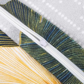 FLANELOVÉ OBLIEČKY FLANELOVE 200X220 CM, 2KS 70X80 CM LISTY