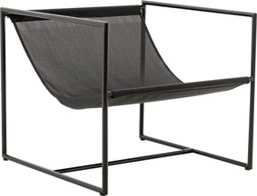 Kovová stolička s vankúšom, sada 2 kusy