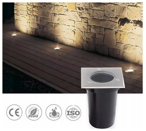 BERGE LED príjazdová lampa IP65 - GU10 - 230V