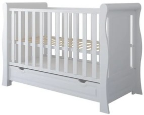 Raj posteli Detská postieľka so zásuvkou MEGI 2 PW 120x60 cm