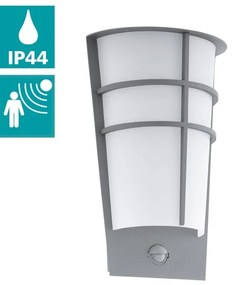 Eglo 96017 - LED Vonkajšie nástenné svietidlo s čidlom BREGANZO 1 2xLED/2,5W
