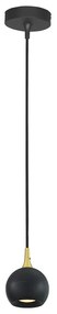 Lucide 09434/01/30 - Luster na lanku FAVORI 1xGU10/5W/230V čierna