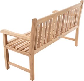 Divero 35520 Záhradná lavica masív 3-miestna 150 cm