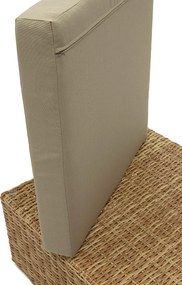 DEOKORK Ratanová variabilná zostava MALIBU pre 5 osôb (béžovo-hnedá)