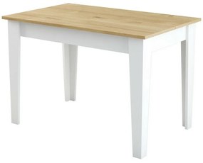Jedálenský stôl Kiev White and Oak