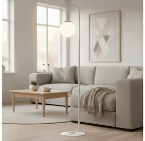 Stojacia lampa FLOR 1xE14/10W/230V biela