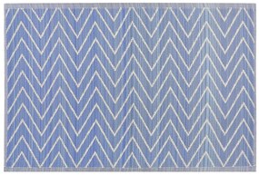 Vonkajší koberec 120 x 180 cm modrý BALOTRA Beliani
