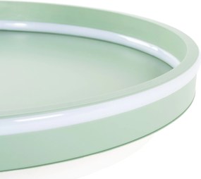 Toolight Toolight, LED stropné svietidlo 40cm, 4000 lm, 22W, 4000K, APP1463, zelená, OSW-08641