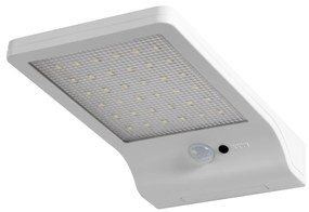 LEDVANCE Vonkajšie LED solárne nástenné osvetlenie DOORLED, 3W, denná biela, IP44, biele