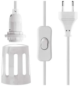 Vianočná dekorácia  1xE14/25W/230V pr. 60 cm strieborná