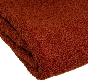Deka s baránkom v tehlovej farbe 130x160 cm Sherpa Bouclé – Casa Selección