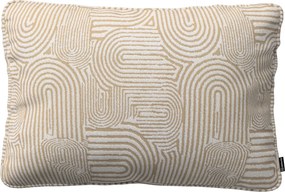 Gabika so šnúrkou, obliečka 60x40cm farba produktu béžová látka zapletaná, vzorované