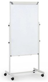 Mobilná tabuľa, flipchart, kombinovaný povrch, 1200 x 700 mm