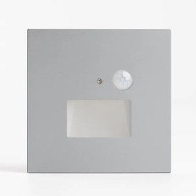 LED schodiskové svietidlo s pohybovým senzorom LED/1,5W/230V 3000/4000/6000K strieborné